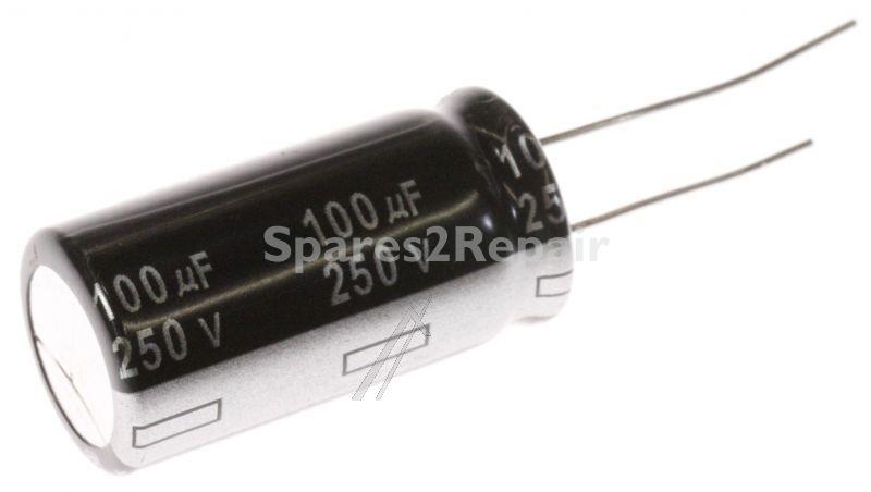 Panasonic 250v Radial Electrolytic 105 D - 100uf-250v Eeuee2e101 Elco Radial Pan 105° 16x31 5mm