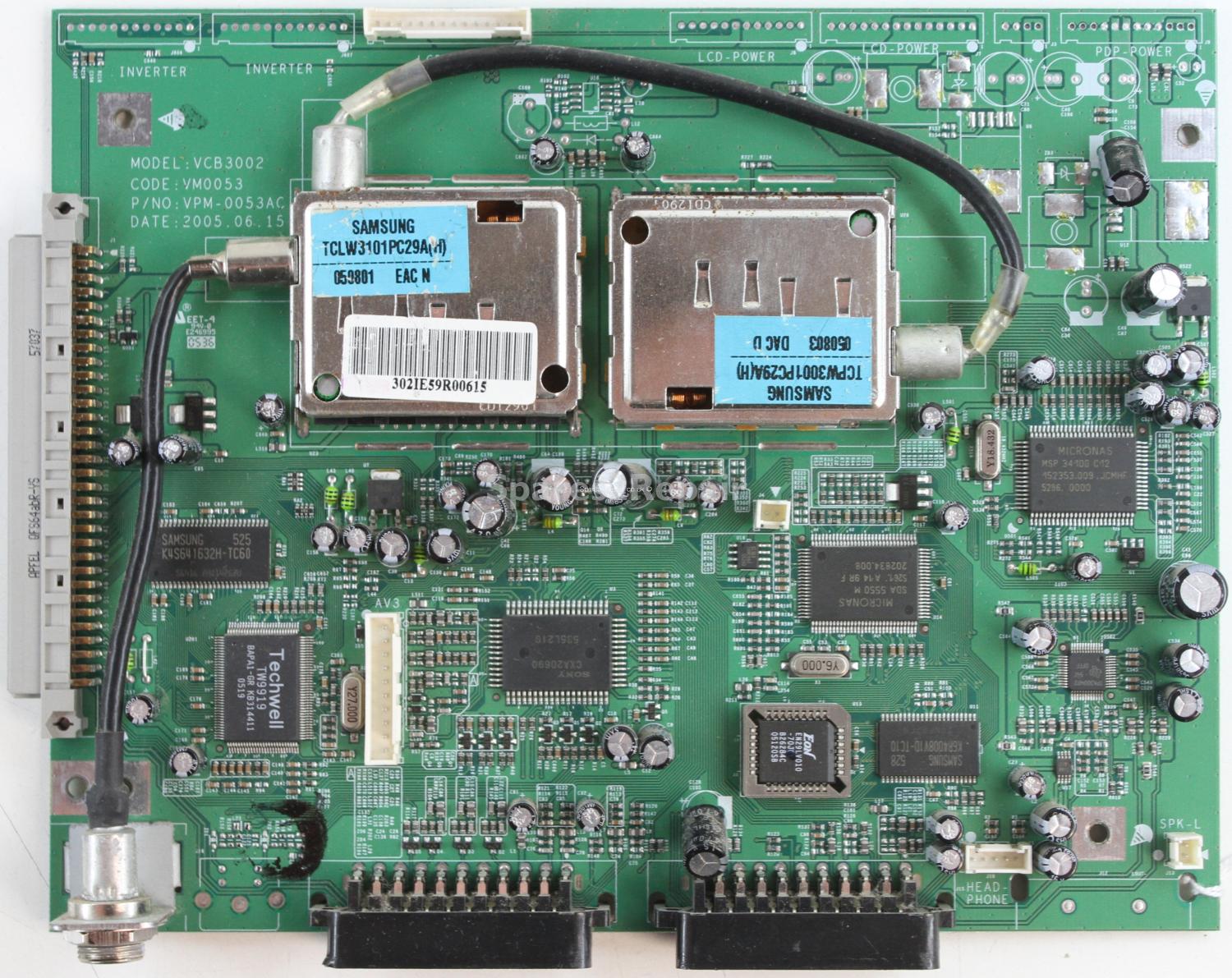 Atec AV370W - Main AV - VCB3002 - VM0053 - VPM-0053AC
