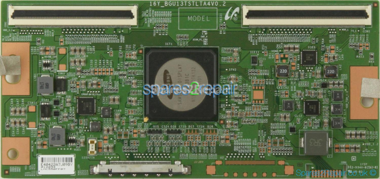 Baird TI5510DLEDDS - T-Con - LJ94-40422A - 16Y_BGU13TSTLTA4V0.2 - LMC550FF07