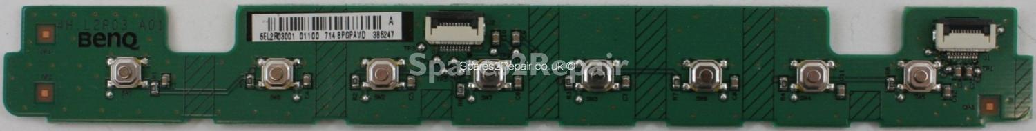 BenQ Q24W5 - Buttons - 5E.L2R03.001 - 4H.L2R03.A01