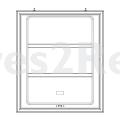 Freezer Door - 8075937014 Freezer Door Complete White 53 [Electrolux Aeg]