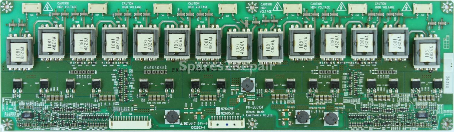 Hitachi 28LD5200E - Inverter - PH-BLC131 - N269531 - 1C02803-1 - PJ07V000900