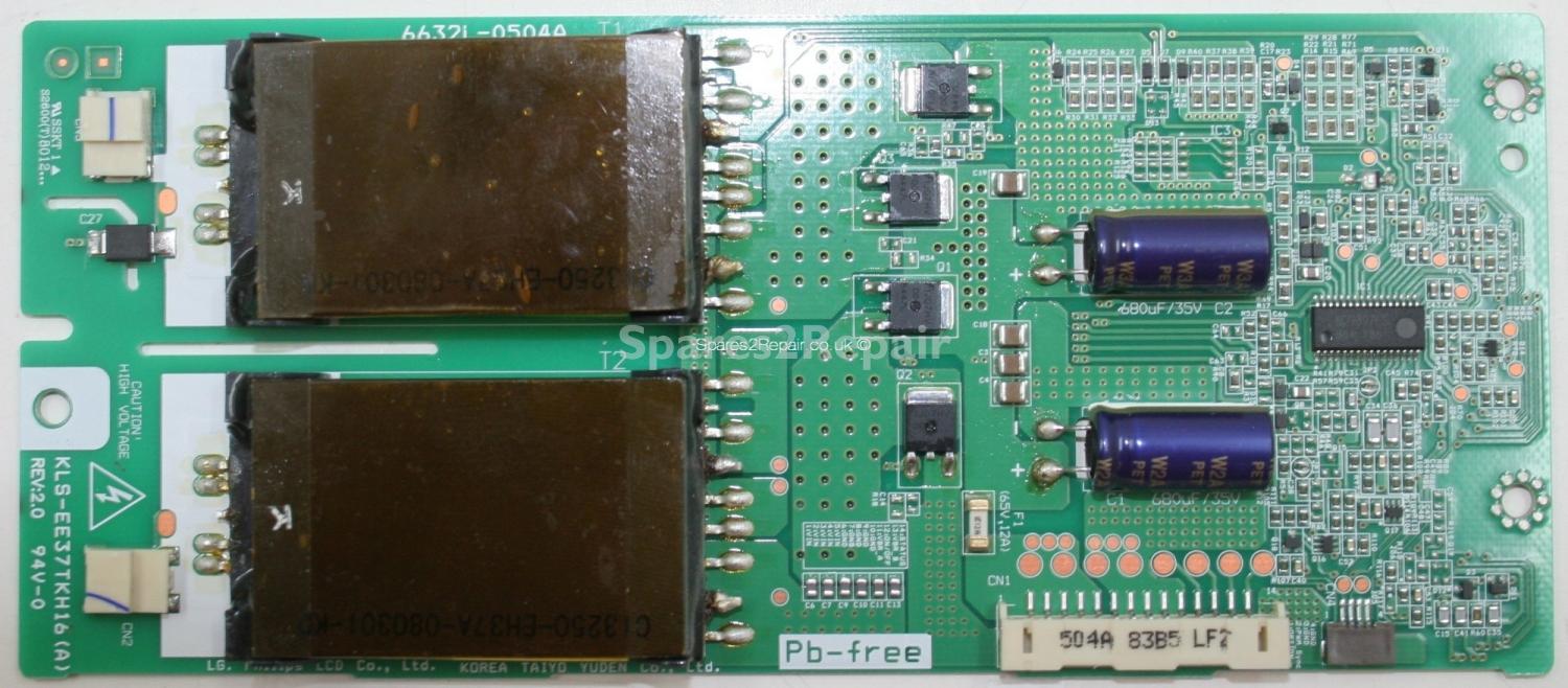 Hitachi 37LD8D20UA - Inverter - 6632L-0504A - KLS-EE37TKH16(A) REV 2.0