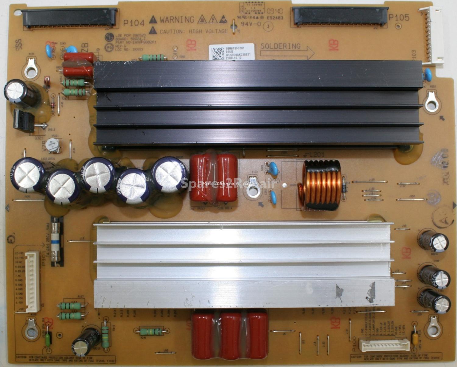 LG 50PQ6000 - ZSUS - EBR61855201 - EAX60988201 - PDP 090520 - 50G2A_Z - REV G