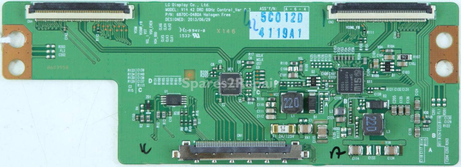 LG 42LF561V - T-Con - 6871L-4119A - 6870C-0480A - V14 42 DRD 60Hz Control_Ver 0.3