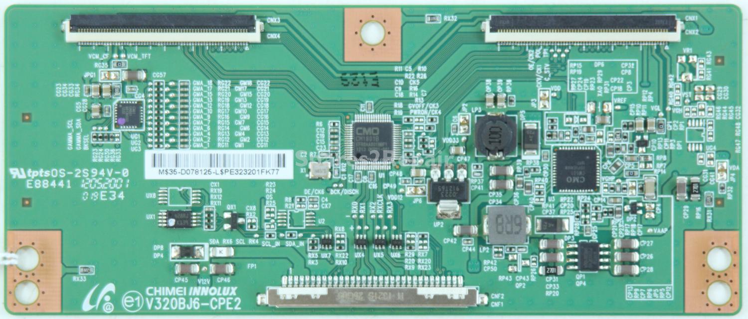 LG 32LS3500 - T-Con - 35-D078125 - V320BJ6-CPE2 e1
