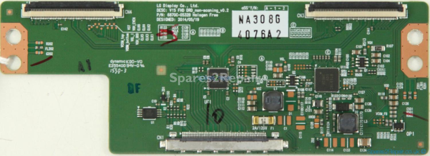 LG 55SE3KB - T-Con - 6871L-4076A - 6870C-0532B