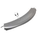 Compatible for BSH Bosch WAE Maxx 7 VarioPerfect, WM14E iQ300 varioPerfect Series Silver Plastic Washing Machine Door Handle