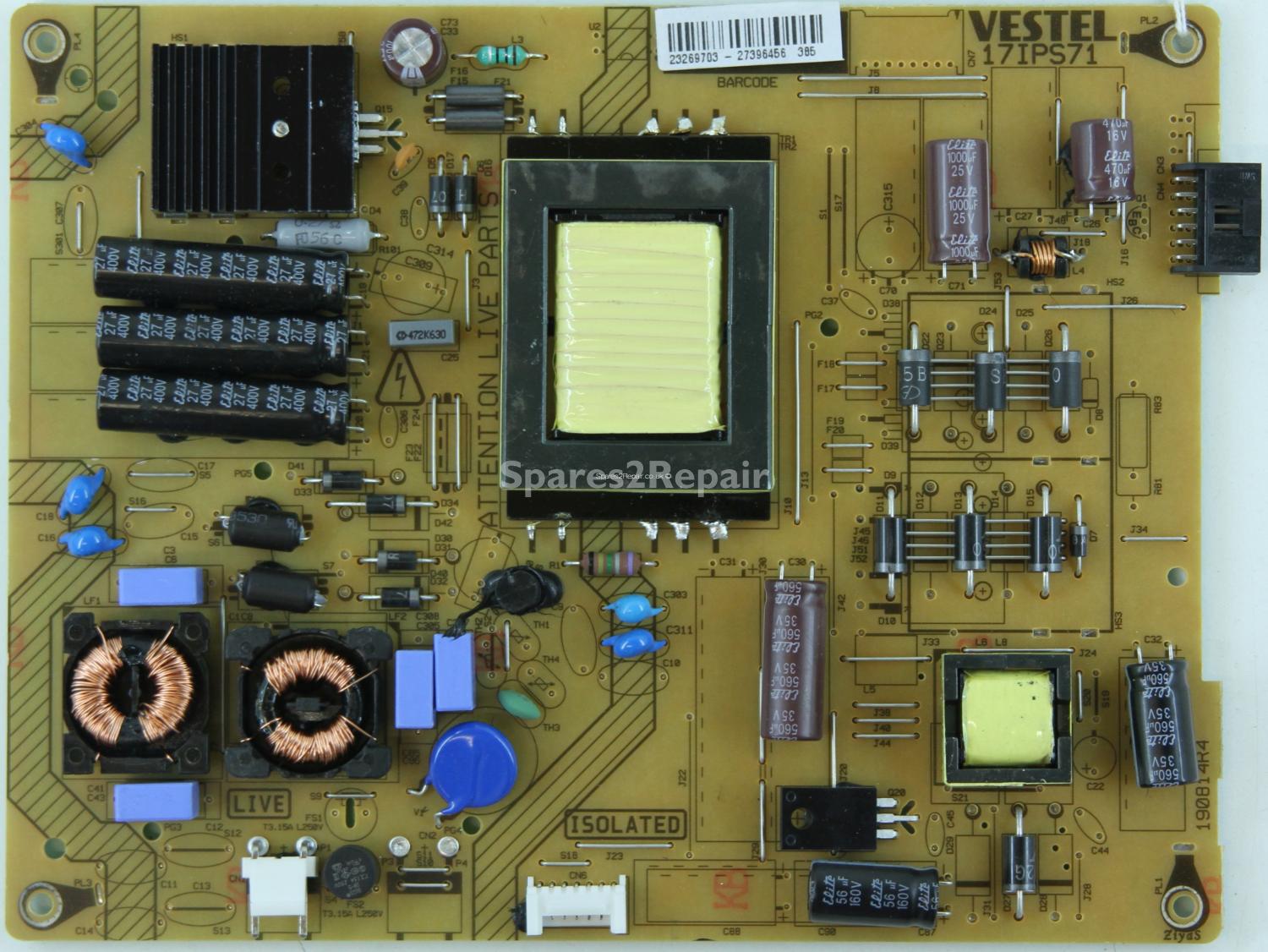 Panasonic TX-48C300B - PSU - 23269703 - 17IPS71 - 190814R4