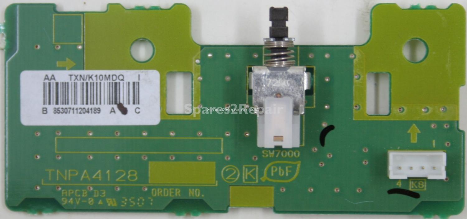 Panasonic TX-32LXD70 - Power Switch - TNPA4128 - TXN/K10MDQ