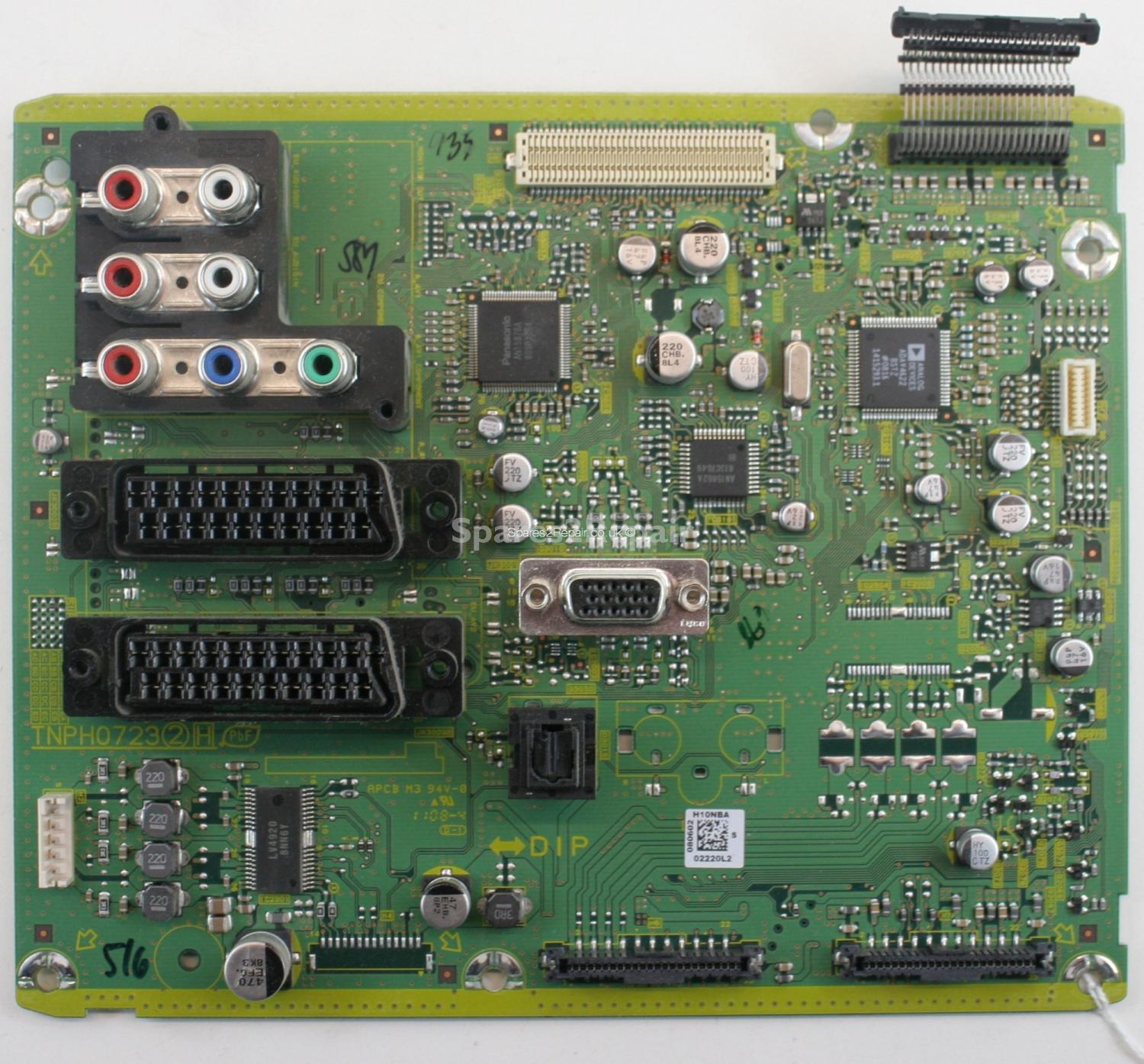 Panasonic TX-37LZD85 - Main AV - TNPH0723 - TXN/H10NBA