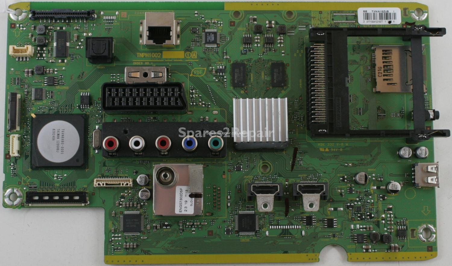 Panasonic TX-P50X50B - Main AV - TNPH1002 - 1A - TXN/A1SZUB BB