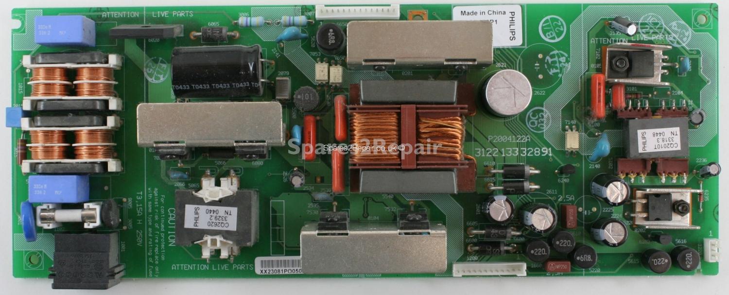 Philips 26PF8946 - PSU - 3122 133 32891 - P2004122A - PLCD170P1 - 23081
