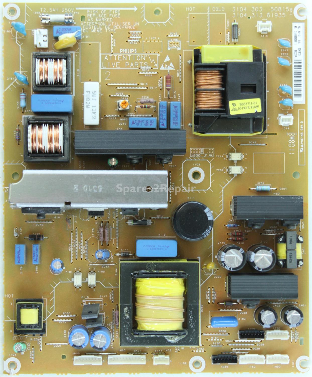 Philips 37 Inch - PSU - 3104 303 50815 - 3104 313 61935 - 310432856911