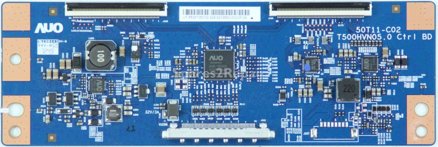 Samsung UE39F5300AK - T-Con - 55.39T05.C02 - 50T11-C02 - T500HVN05.0 Ctrl BD