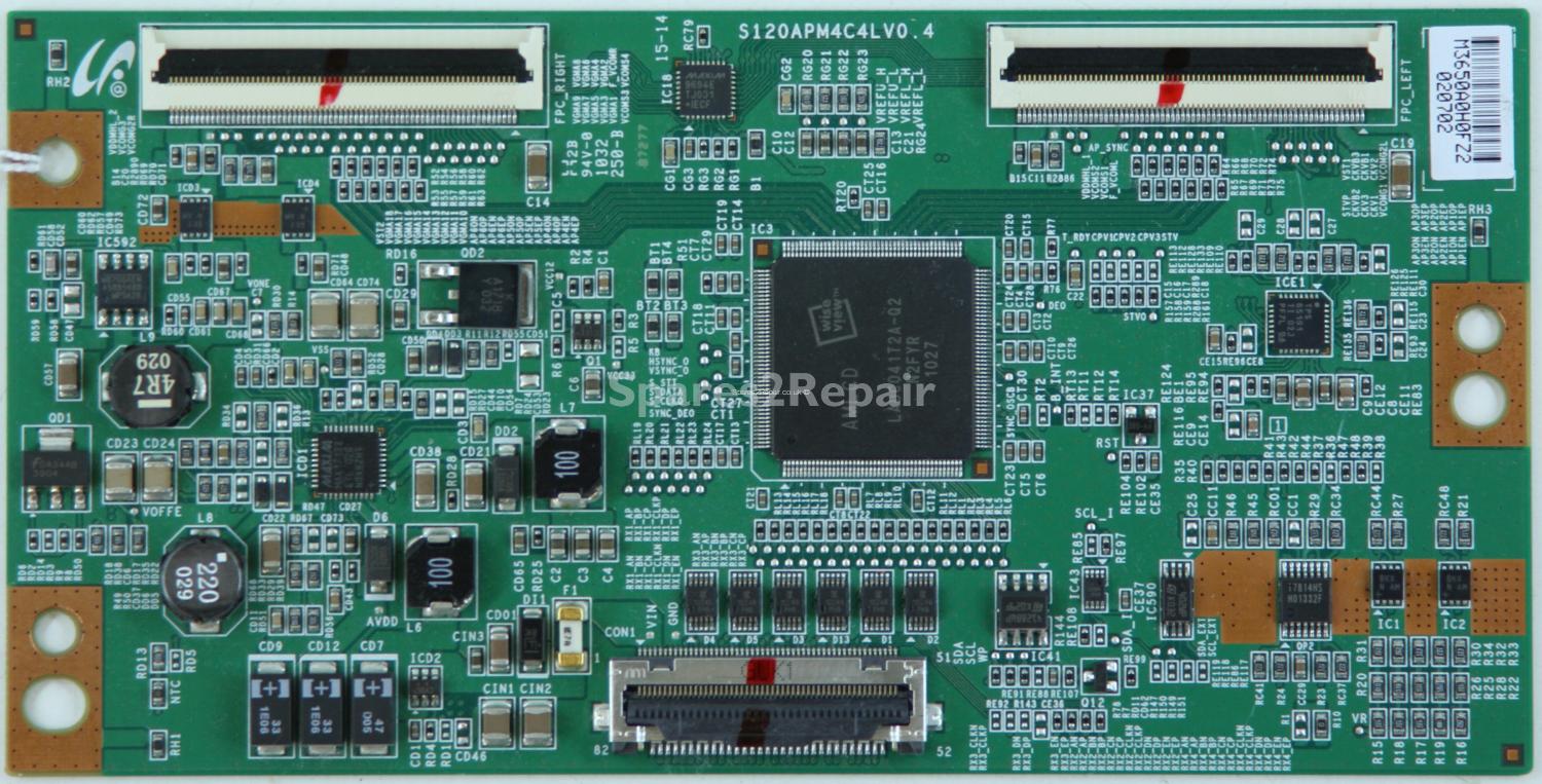 Samsung UE40C6000RK - T-Con - LJ94-03650A - S120APM4C4LV0.4
