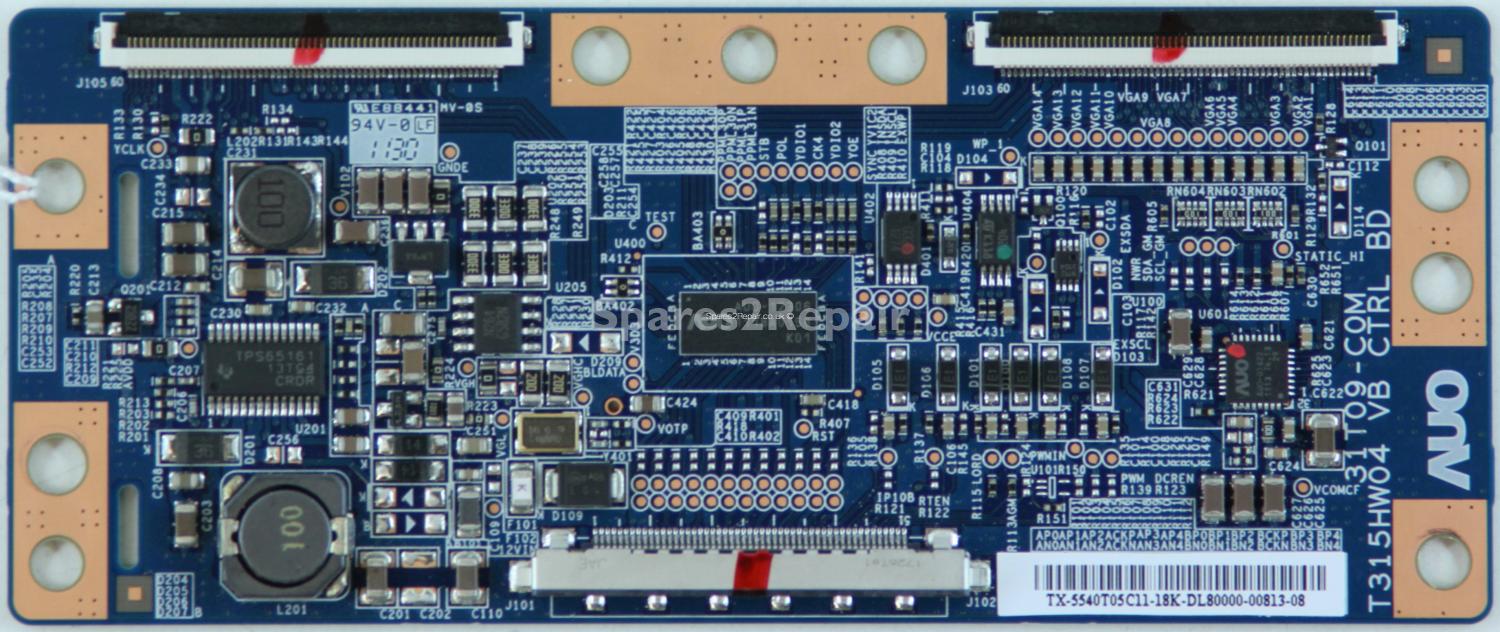Samsung UE40D5520RK - T-Con - 55.40T05.C11 - 31T09-C0M - T315HW04 VB CTRL BD