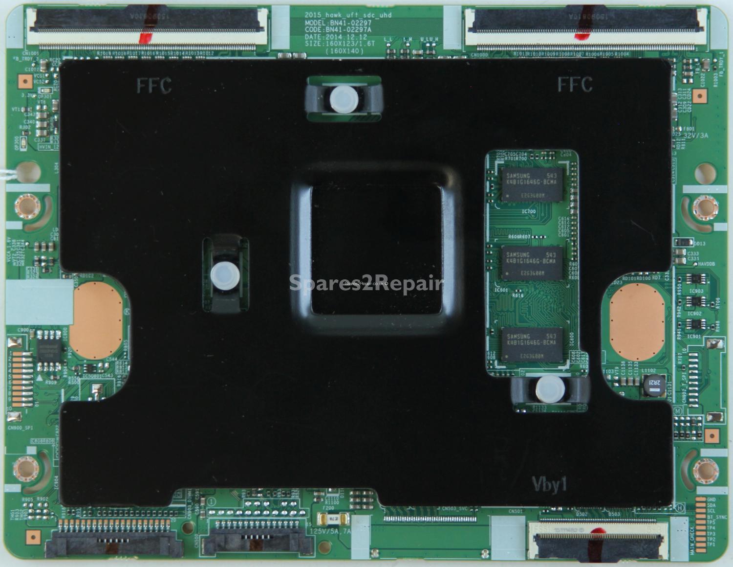 Samsung UE40JU7000 - T-Con - BN95-01944A - BN95-01969A - BN41-02297A - 2015_hawk_uft_sdc_uhd
