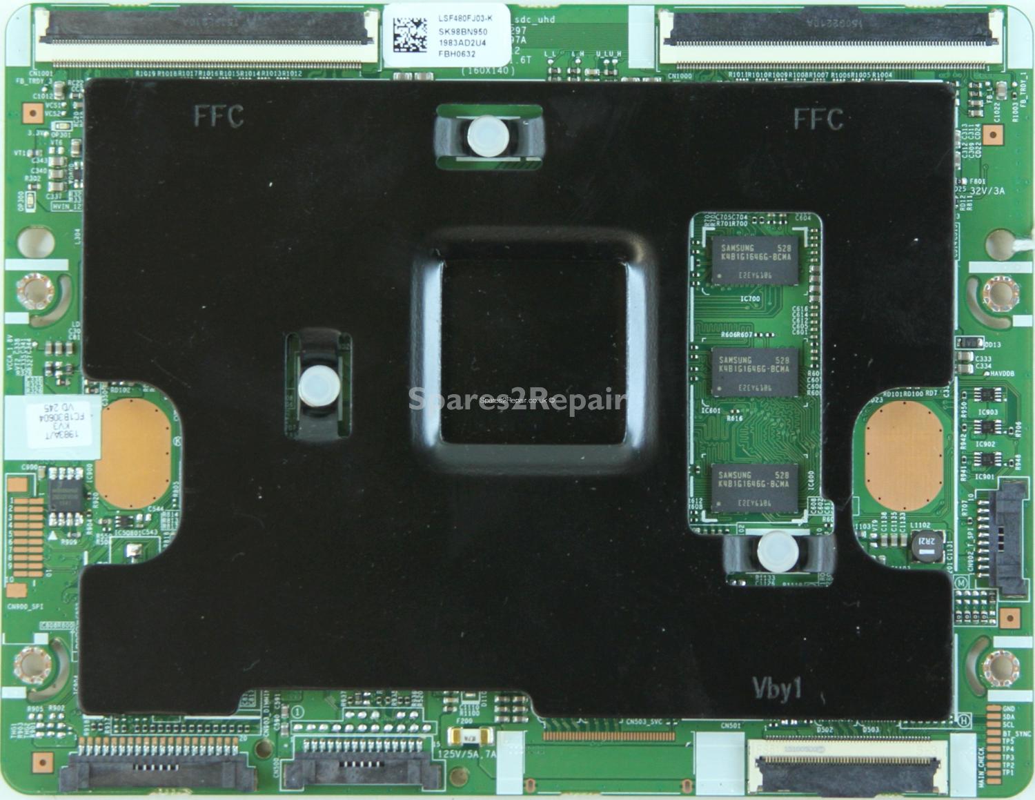 Samsung UE48JS9000T - T-Con - BN95-01983A - BN41-02297A - 2015_hawk_uft_sdc_uhd - LSF480FJ03-K