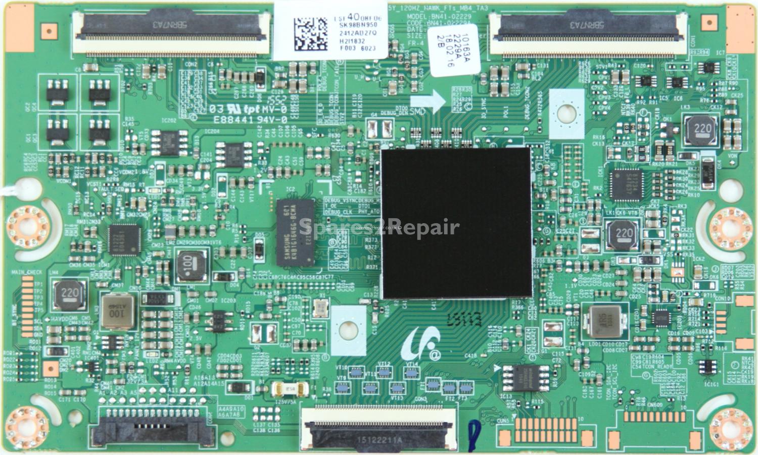 Samsung UE40H6400AK - T-Con - BN95-02412A - BN97-10163A - BN41-02229A