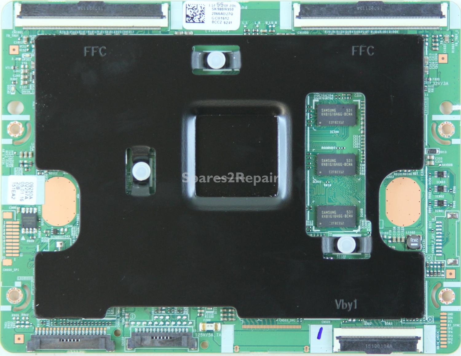 Samsung UE55JS9000T - T-Con - BN97-09250A - BN95-02066A - BN41-02297A - 2015_hawk_uft_sdc_uhd - LSF550FJ06
