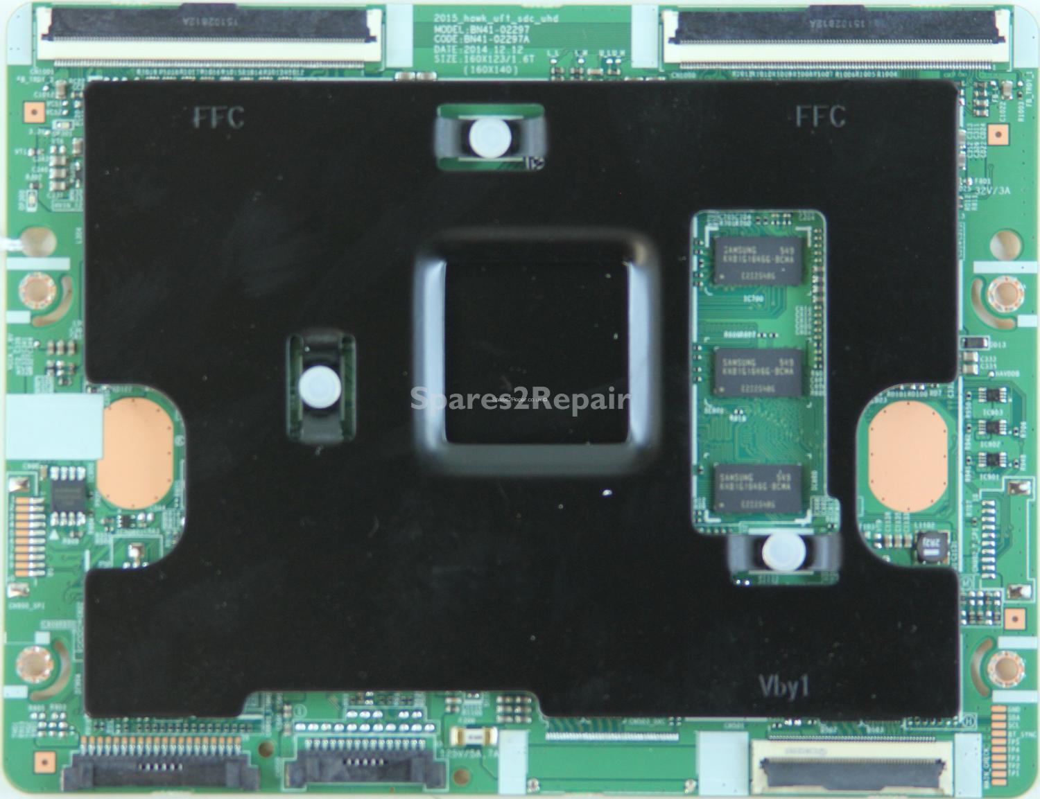 Samsung UE48JU7000T - T-Con - BN95-01945A - BN95-01970A - BN41-02297A - 2015_hawk_uft_sdc_uhd
