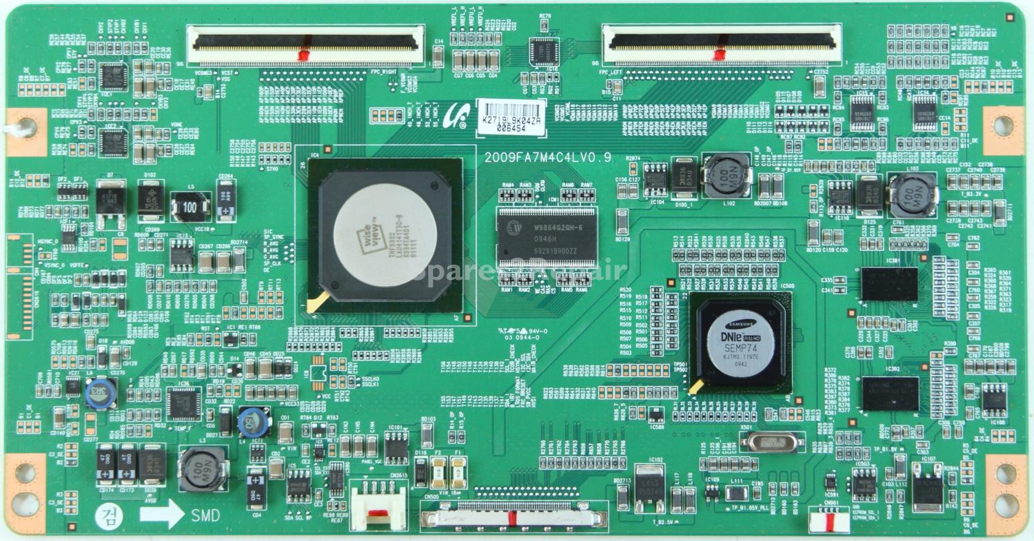 Samsung UE55B7000WW - T-Con - LJ94-02719L - 2009FA7M4C4LV0.9