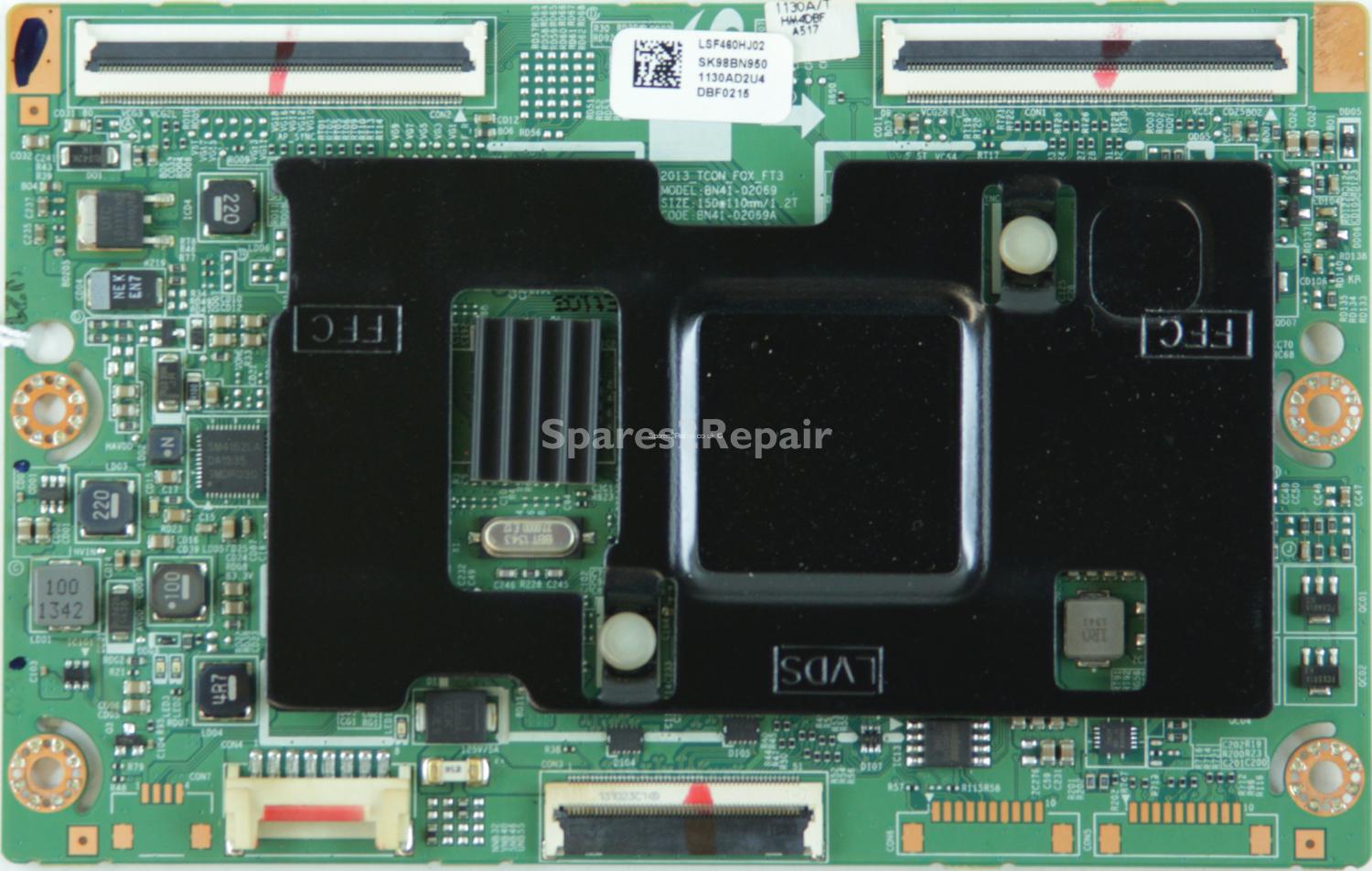 Samsung UE46F6320 - T-Con - BN95-01130A - BN41-02069A - 2013_TCON_FOX_FT3