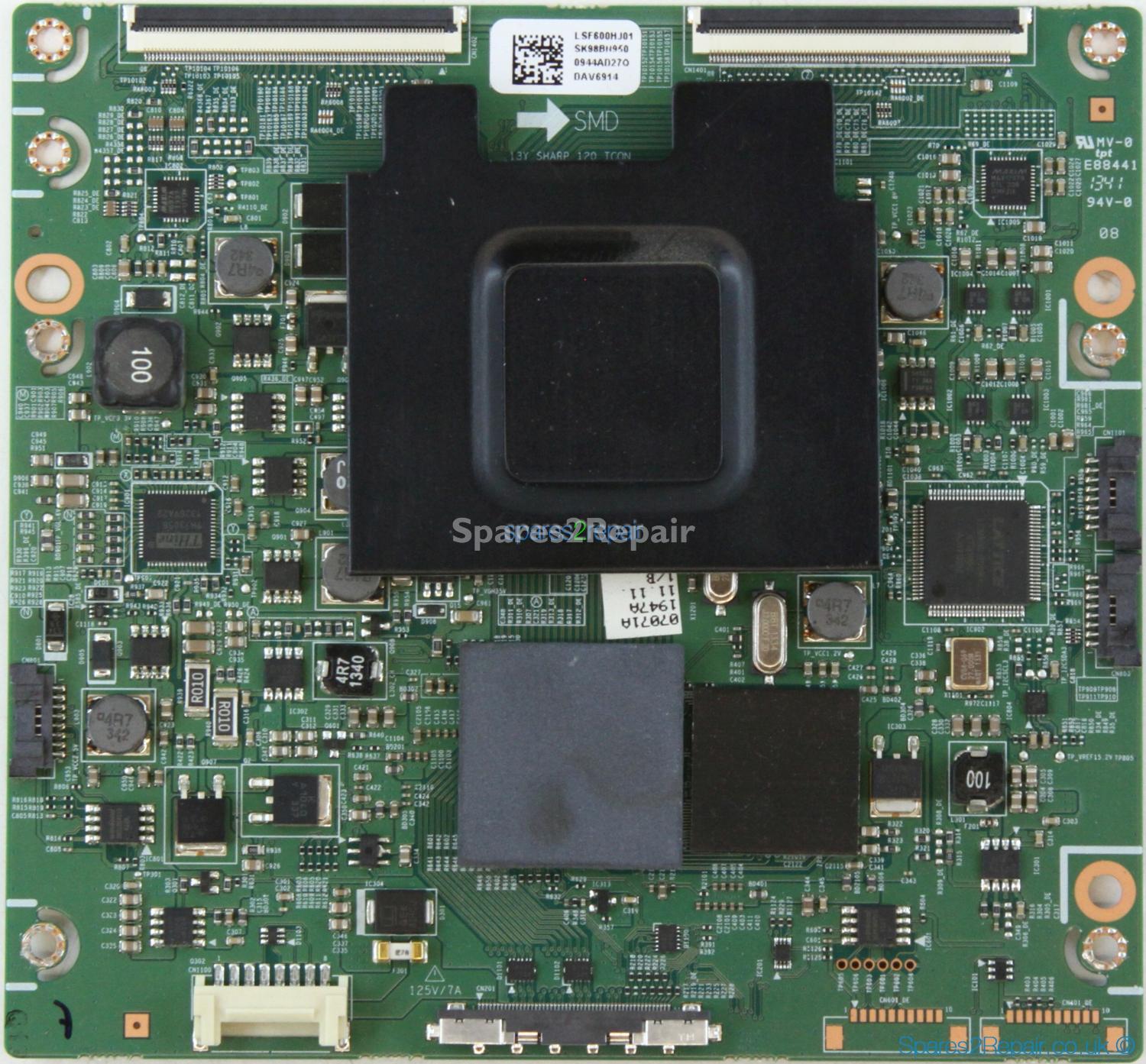 Samsung UE60F6300AK - T-Con - BN97-07071A - BN95-00944A - BN41-01947A - LSF600HJ01 - 13Y_SHARP_120_TCON