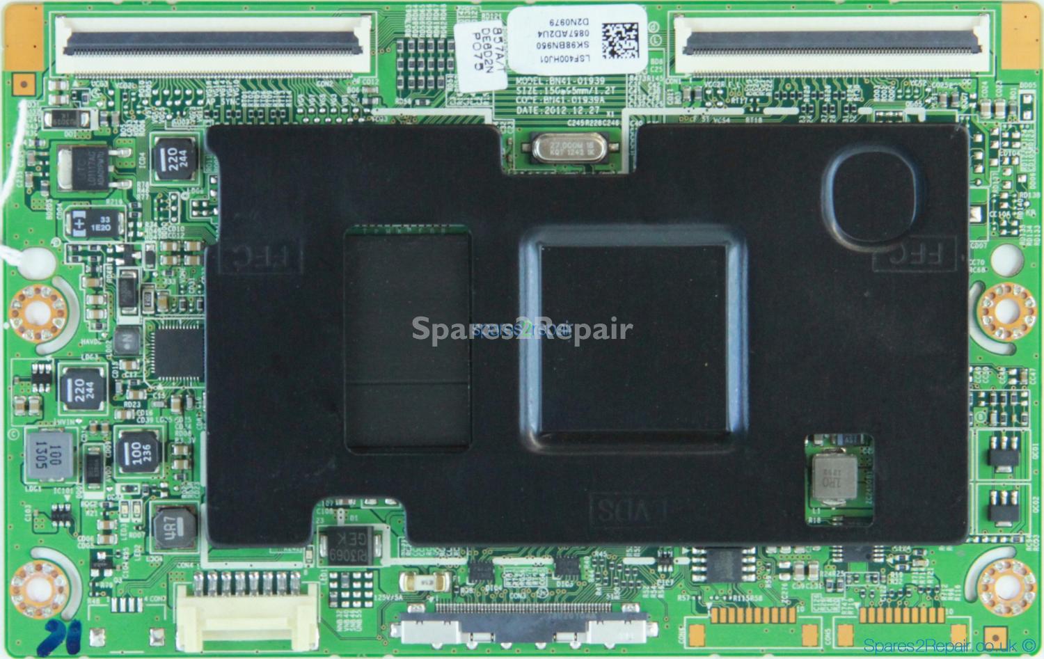 Samsung UE40F6400 - T-Con - BN95-00857A - BN41-01939A - LSF400HJ01 - 2013_TCON_FOX_FT1