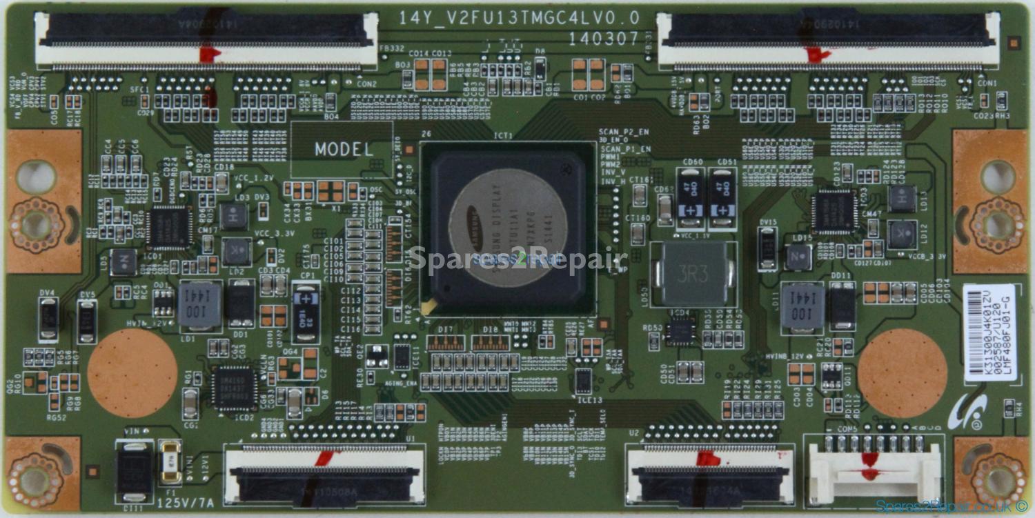 Samsung UE48HU7500T - T-Con - LJ94-31300J - 14Y-V2FU13TMGC4LV0.0 140307 - LMF480FJ01-G