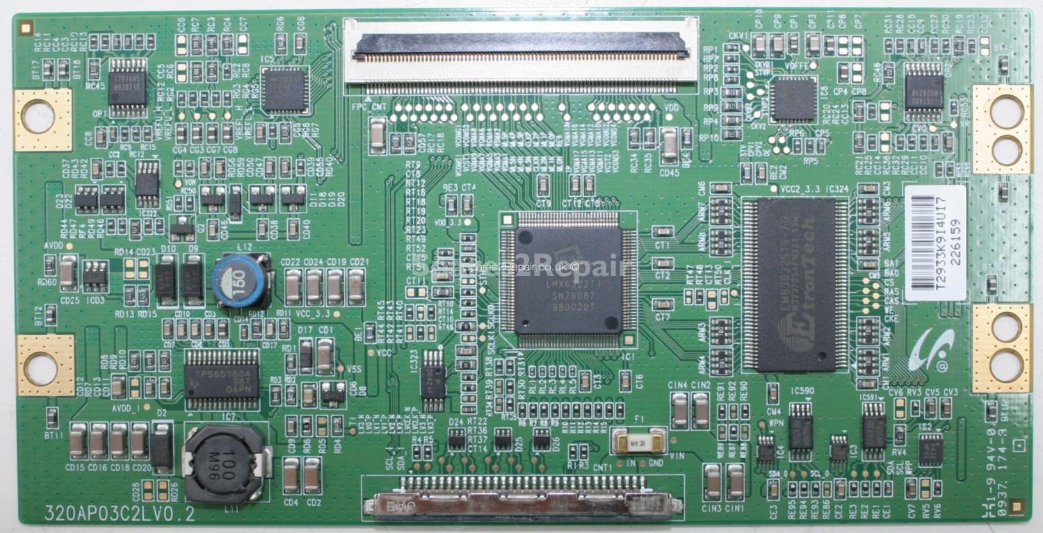 Samsung LE32B450C4W - LVDS - 320AP03C2LV0.2 - LJ94-02933H