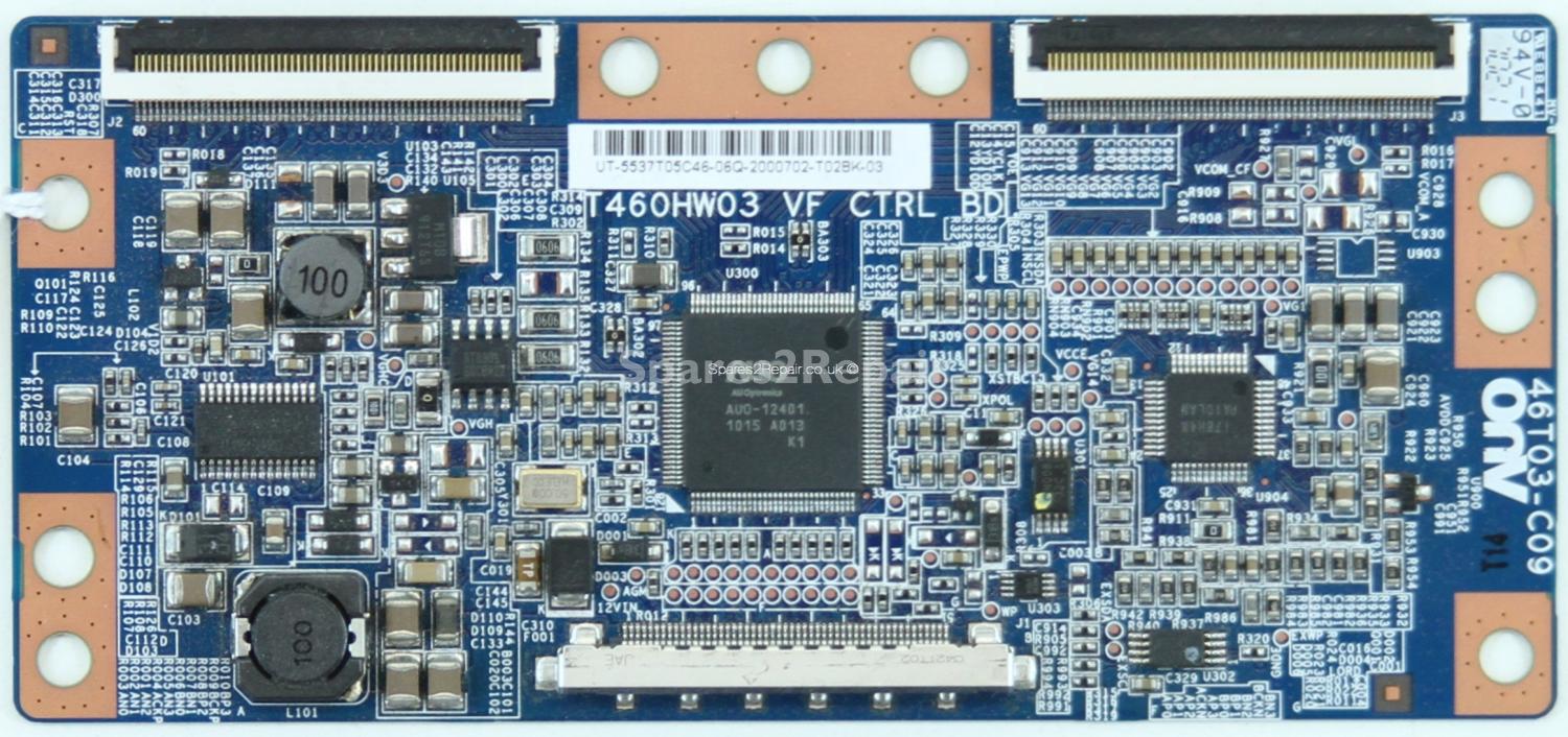 Samsung LE37C580J1K - T-Con - 55.37T05.C46 - 46T03-C09 - T460HW03 VF CTRL BD
