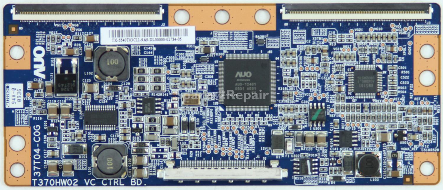 Samsung LE40B530P7W - TCON - 55.40T03.C11 - 37T04-C0G - T370HW02 - VC CTRL BD.