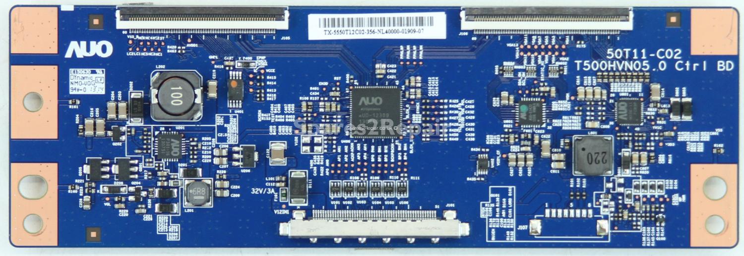 Samsung UE50F6200AK - LVDS - 55.50T12.C02 - 50T11-C02 - T500HVN05.0 Ctrl BD