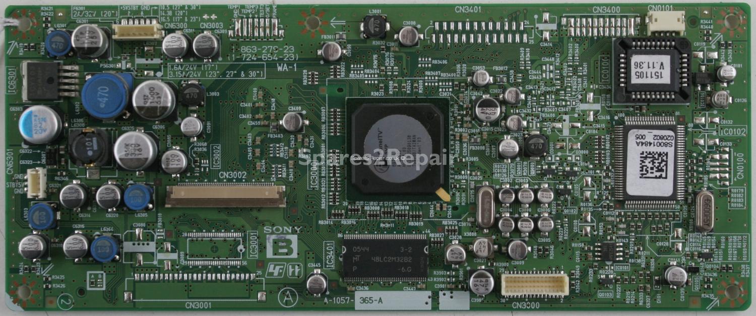 Sony KLV-20SR3 - Board - 1-863-279-23 - 1-724-654-23 - A-1057-365-A