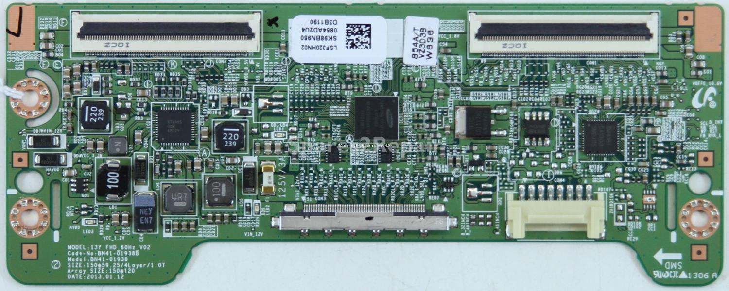Samsung UE32F5000AK - T-Con - BN95-00854A - BN41-01938B - 13Y FHD_60Hz_V02