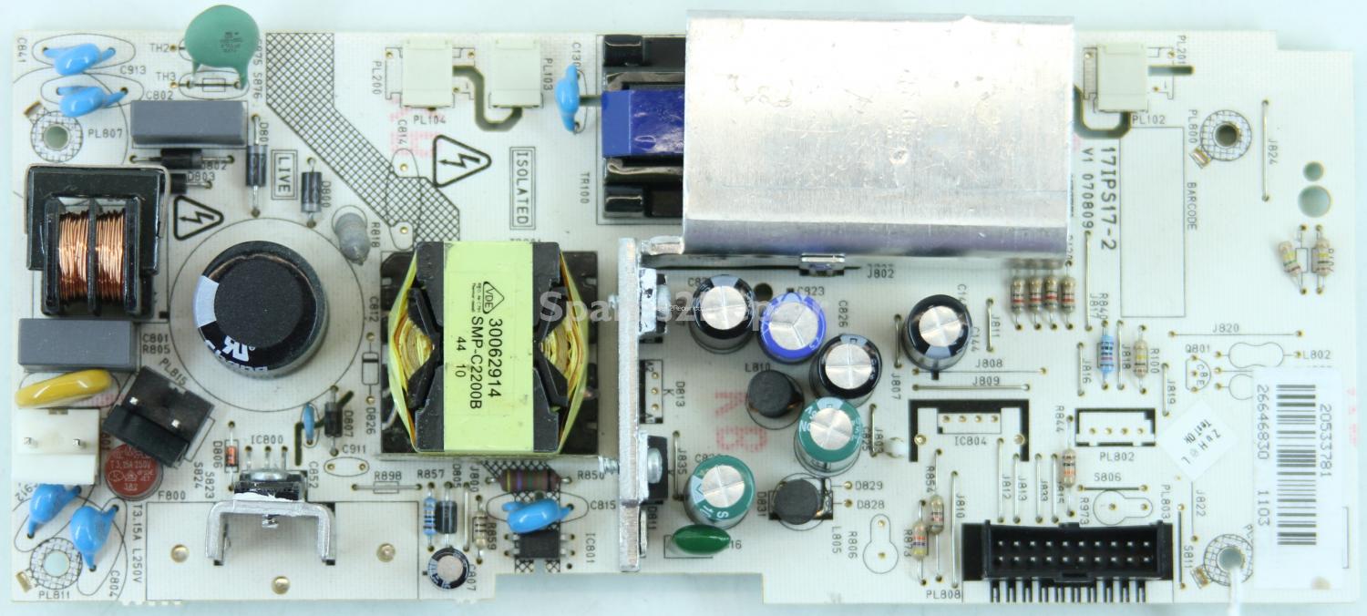 Vestel 22 Inch - PSU - 20533781 - 17IPS17-2 - V1 - 070809